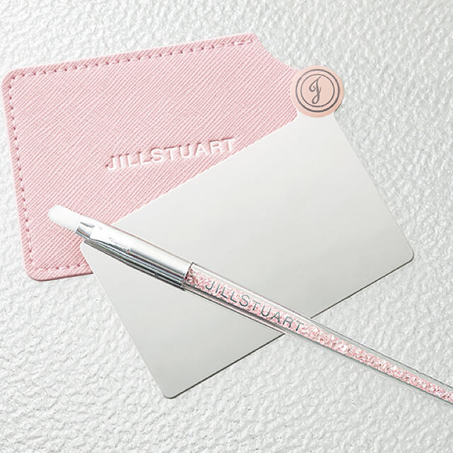 JILLSTUART(ジルスチュアート)のモア　付録　カードミラー　ブラシ　セット コスメ/美容のメイク道具/ケアグッズ(ブラシ・チップ)の商品写真