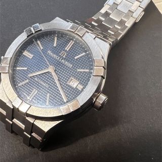 モーリスラクロア(MAURICE LACROIX)のMAURICE LACROIX モーリスラクロア アイコン 42mm 青(腕時計(アナログ))