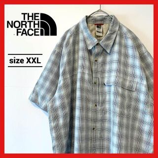 ザノースフェイス(THE NORTH FACE)の90s 古着 ノースフェイス 半袖シャツ オーバーサイズ ワンポイント XXL(シャツ)