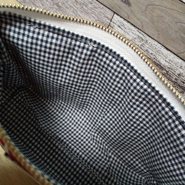 ハンドメイド　ロラライハリス　トートバッグとポーチ ハンドメイドのファッション小物(バッグ)の商品写真