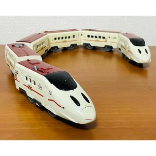 タカラトミー(Takara Tomy)のプラレール  いっぱいつなごう新800系新幹線6両編成セット　絶版品(鉄道模型)