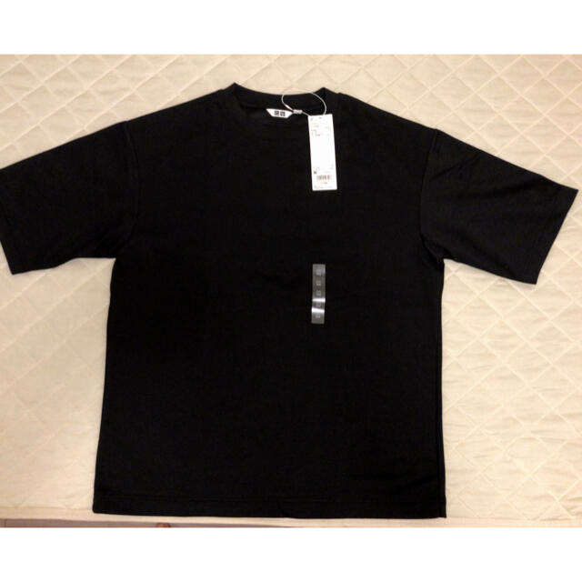 UNIQLO(ユニクロ)の【新品未使用】 ユニクロ エアリズムコットン オーバーサイズTシャツ（5分袖） メンズのトップス(Tシャツ/カットソー(半袖/袖なし))の商品写真
