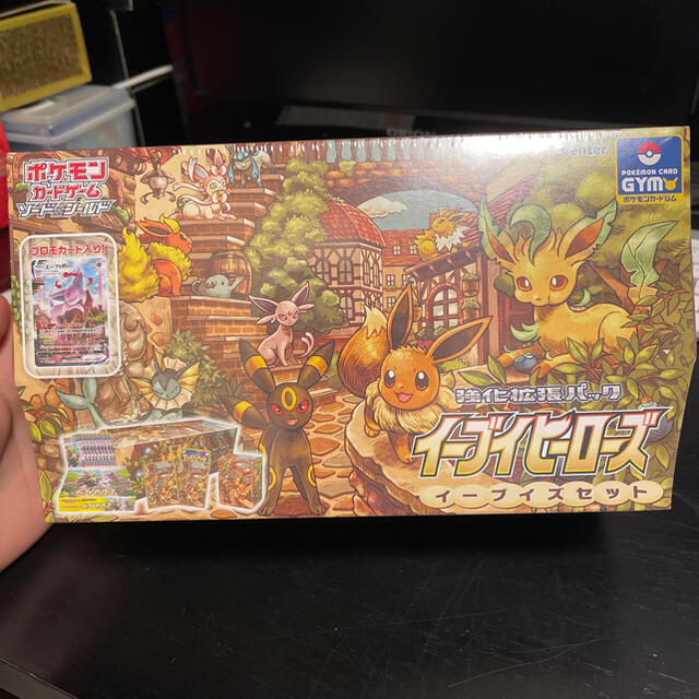 ポケモンカード　新品　未開封　イーブイヒーローズ　イーブイズセット　1BOX