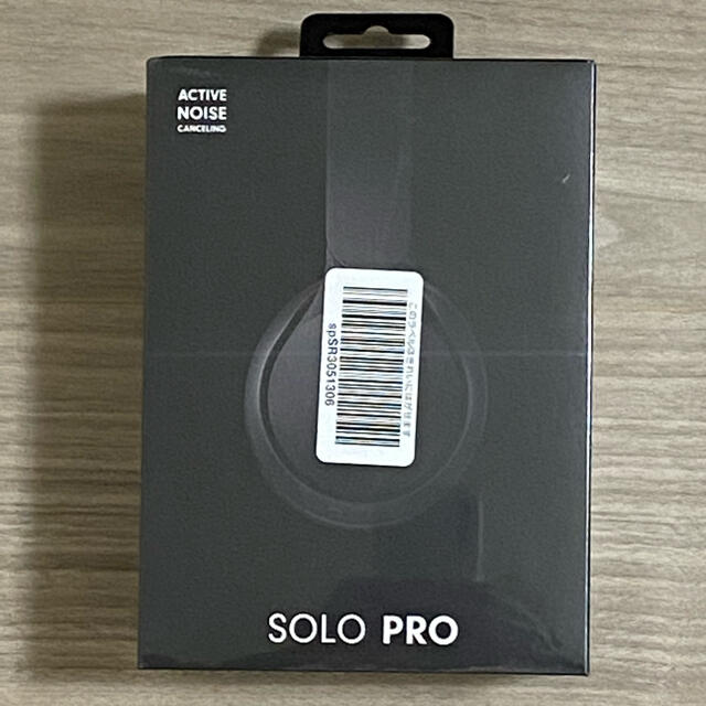 Beats by Dr Dre(ビーツバイドクタードレ)の【新品未開封】Beats by Dr Dre SOLO PRO BLACK スマホ/家電/カメラのオーディオ機器(ヘッドフォン/イヤフォン)の商品写真