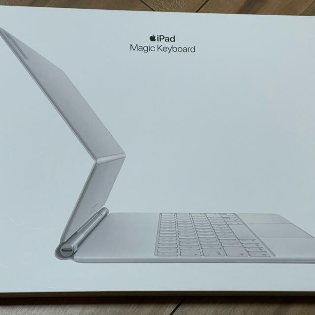 iPad(アイパッド)のiPad Magic Keyboard white US配列 スマホ/家電/カメラのスマホアクセサリー(iPadケース)の商品写真