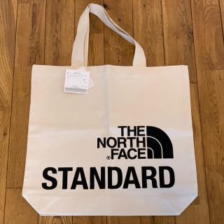 ザノースフェイス(THE NORTH FACE)の【新品 未使用】ノースフェイススタンダード 限定 トートバック 黒 エコバッグ(エコバッグ)