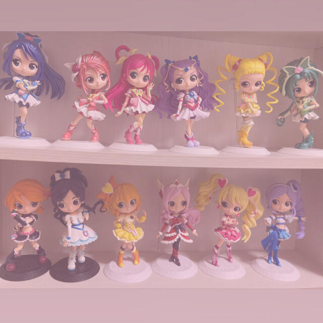 BANDAI(バンダイ)のプリキュアQposket ハンドメイドのおもちゃ(フィギュア)の商品写真