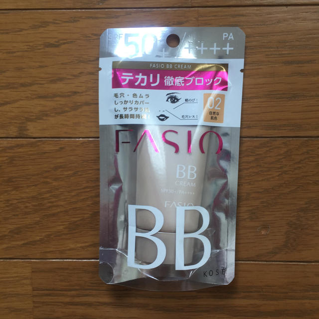 Fasio(ファシオ)の未開封/ファシオ BBクリーム EX02 SPF50+ PA++++ コスメ/美容のベースメイク/化粧品(BBクリーム)の商品写真