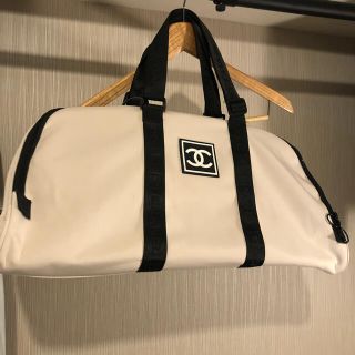 シャネル(CHANEL)のシャネル CHANEL ボストンバッグ ノベルティベージュ×黒(ボストンバッグ)