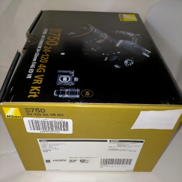 新品 Nikon デジタル一眼レフカメラ D750 24-120VR レンズキッ