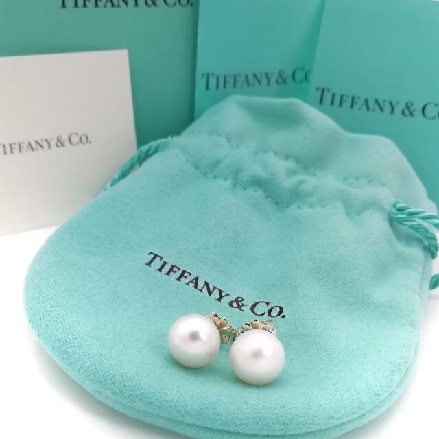 Tiffany & Co.(ティファニー)の希少 未使用 ティファニー 大粒 パール ピアス 2020年購入 VA8 レディースのアクセサリー(ピアス)の商品写真