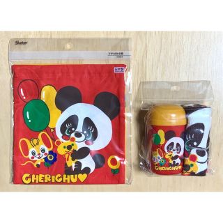 CHERICHU - チェリッチュ☆新品☆巾着袋☆おしぼりセット☆ケース☆ハンドタオル