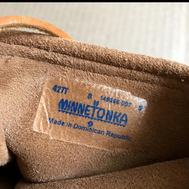 Minnetonka(ミネトンカ)のミネトンカ    フリンジ付きショートブーツ レディースの靴/シューズ(ブーツ)の商品写真