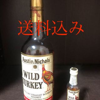 ワイルドターキー8年、旧ボトル金キャップの通販 by タケ's shop