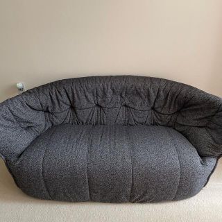 リーンロゼ(ligne roset)のligne roset グレーソファー2人がけ(二人掛けソファ)