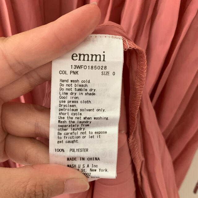 emmi atelier(エミアトリエ)の更に値下げ！　emmi ピンク　ロングワンピース　ワンピース　 レディースのワンピース(ロングワンピース/マキシワンピース)の商品写真