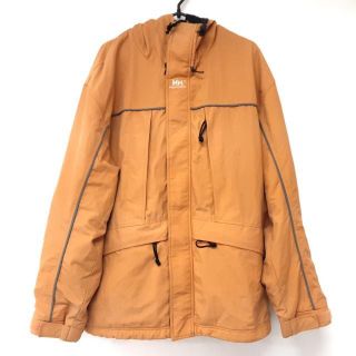 ハリーハンセン　HELLYHANSEN メンズダウン オレンジ　XL