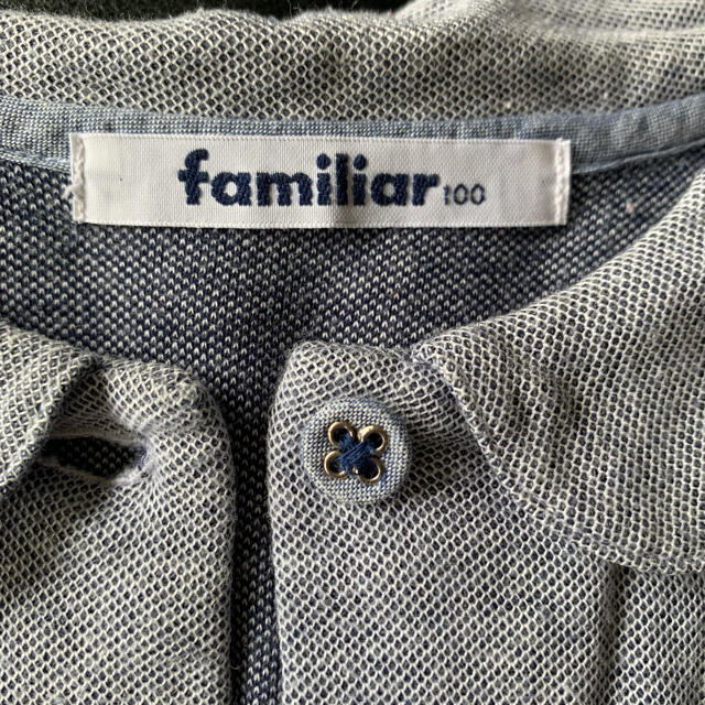 familiar(ファミリア)のfamiliarワンピース キッズ/ベビー/マタニティのキッズ服女の子用(90cm~)(ワンピース)の商品写真