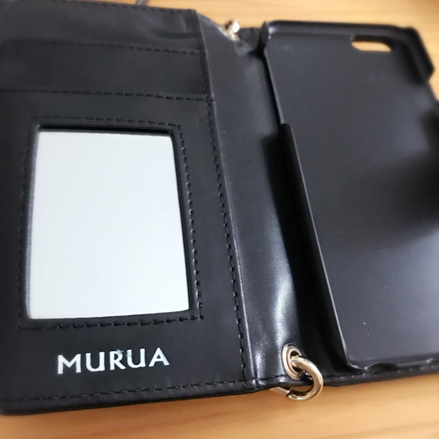 MURUA(ムルーア)のMURUA iPhone6/6S用手帳型ケース スマホ/家電/カメラのスマホアクセサリー(iPhoneケース)の商品写真