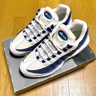 ナイキ(NIKE)のNike Air Max 95 OG White Slate Blue(スニーカー)