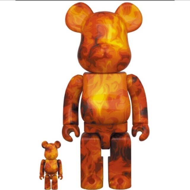 BE@RBRICK SSUR FIRE 100％ & 400％ ベアブリック