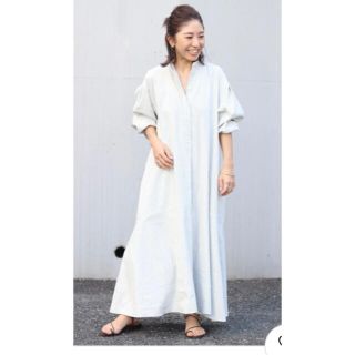 プラージュ(Plage)のプラージュ　20SS flare hem マキシワンピース(ロングワンピース/マキシワンピース)