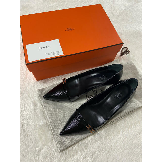 HERMES エルメス アピ パンプス 美品