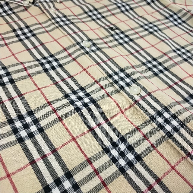 BURBERRY(バーバリー)の【極美品】バーバリー ノバチェック ビッグシルエット シャツ 160 キッズ/ベビー/マタニティのキッズ服男の子用(90cm~)(ブラウス)の商品写真