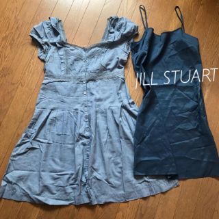 ジルスチュアート(JILLSTUART)の定価2.5万円 Jill Stuart ワンピース(ひざ丈ワンピース)