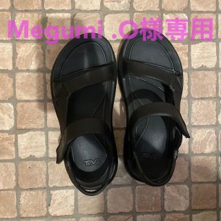 テバ(Teva)のTeva ラバーサンダル　黒(サンダル)