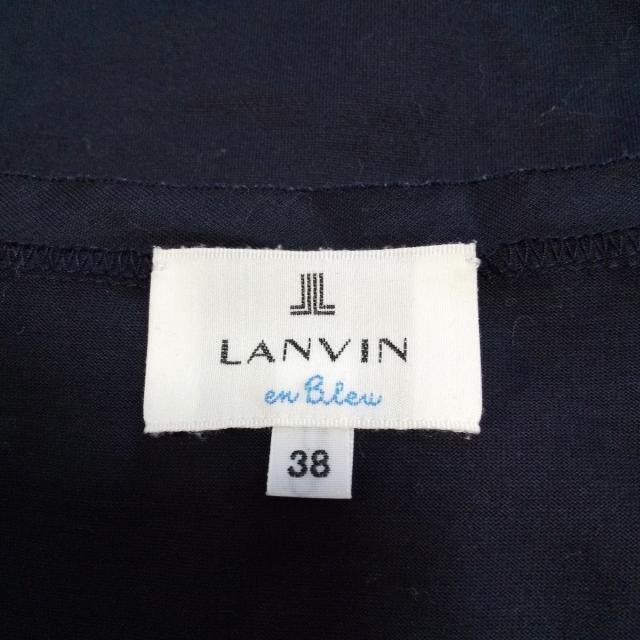 LANVIN en Bleu(ランバンオンブルー)のランバンオンブルー 半袖Tシャツ 38 M - レディースのトップス(Tシャツ(半袖/袖なし))の商品写真