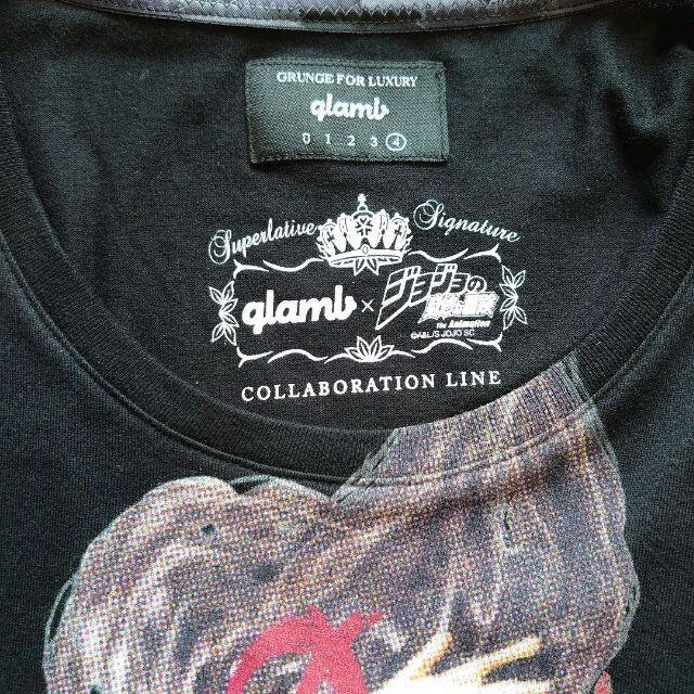 glamb×ジョジョの奇妙な冒険 コラボ Tシャツ 半袖 ブラック 希少 エンタメ/ホビーのアニメグッズ(その他)の商品写真