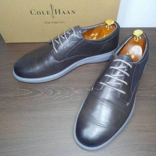 コールハーン(Cole Haan)の■定番，人気！◎COLE HAAN★レザースニーカー★カーキ★US10(スニーカー)