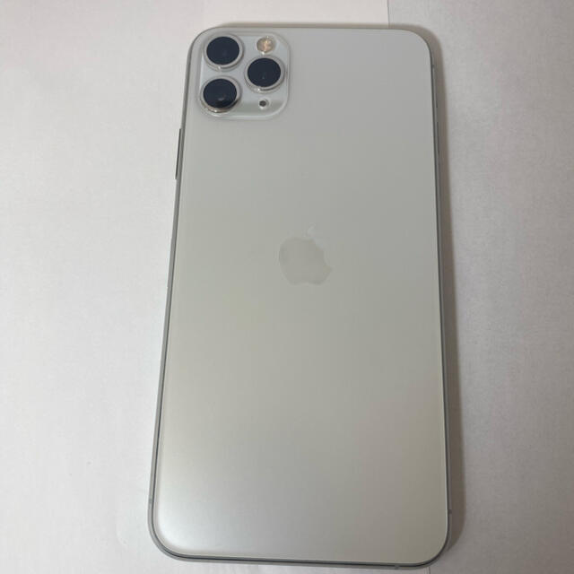 美品 SIMフリー版 iPhone 11pro Max 512GB ホワイト スマートフォン本体