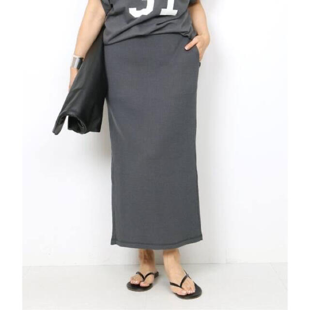 DEUXIEME CLASSE(ドゥーズィエムクラス)の 【AMERICANA/アメリカーナ】 THERMAL スカート レディースのスカート(ロングスカート)の商品写真