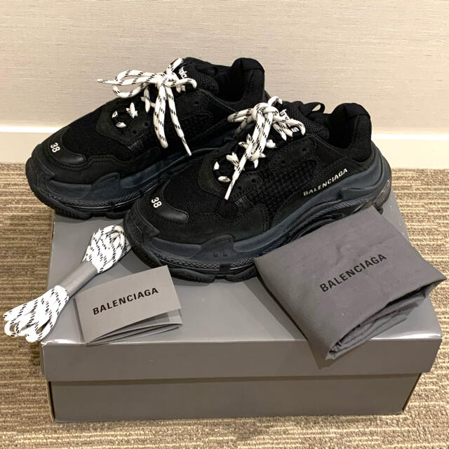 BALENCIAGA triples 38 クリアソール　正規品