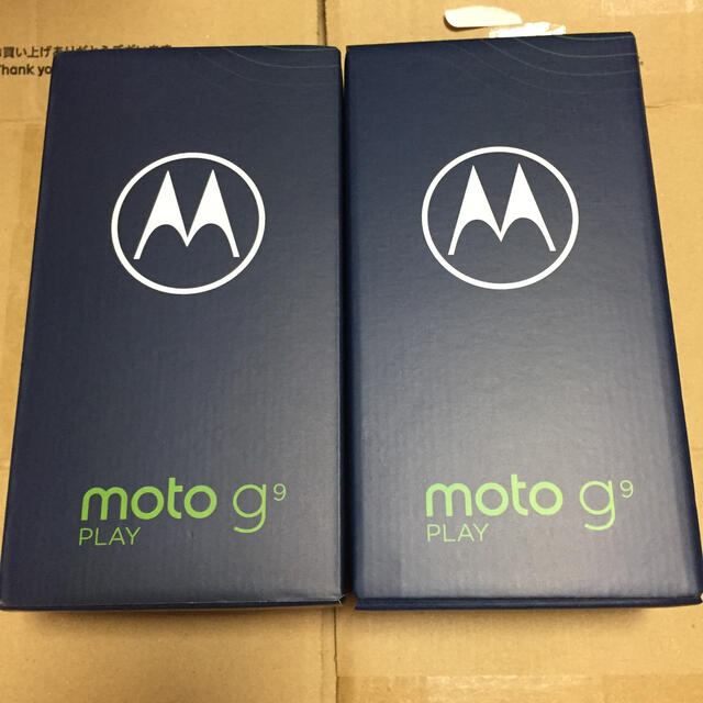 モトローラ　moto g9 play sim フリー サファイアブルー