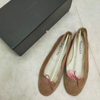 レペット(repetto)のrepetto サンドリオン スウェード バレエシューズ フラットパンプス(バレエシューズ)