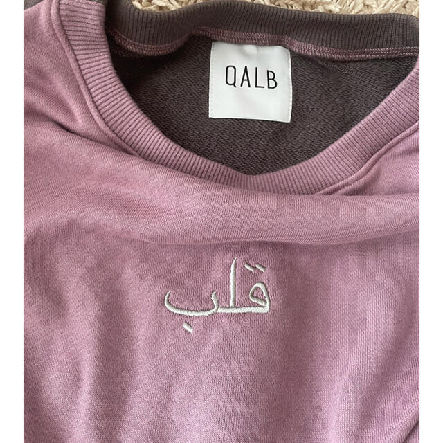 QALB(カルブ)】BICOLOR SWEAT スウェット