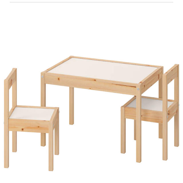 IKEA(イケア)のIKEA こども用　テーブルチェアセット キッズ/ベビー/マタニティの寝具/家具(その他)の商品写真