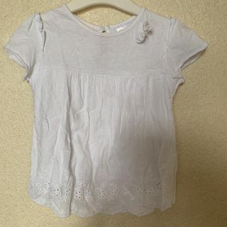 ザラ(ZARA)のZARA baby 裾レーストップス(Tシャツ/カットソー)