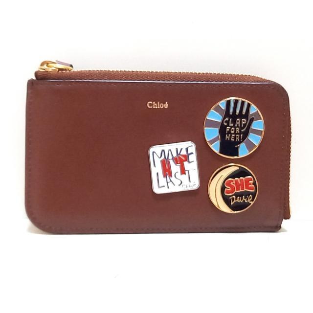 クロエ コインケース美品 - L字ファスナー - charterglobal.com