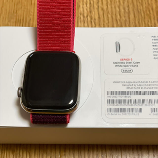 アップルウォッチ(Apple Watch)のApple Watch Series 5 ステンレスモデル 44mm(腕時計(デジタル))