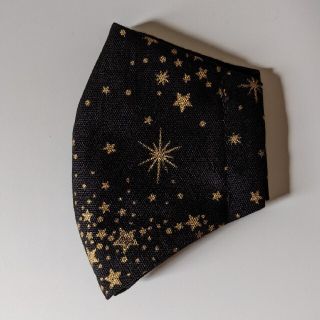 インナーマスク 子供用 星柄 ハンドメイド(外出用品)