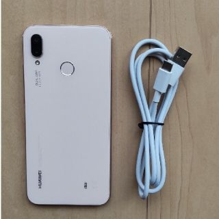 ファーウェイ(HUAWEI)のHUAWEI P20 lite サクラピンク HWV32(スマートフォン本体)