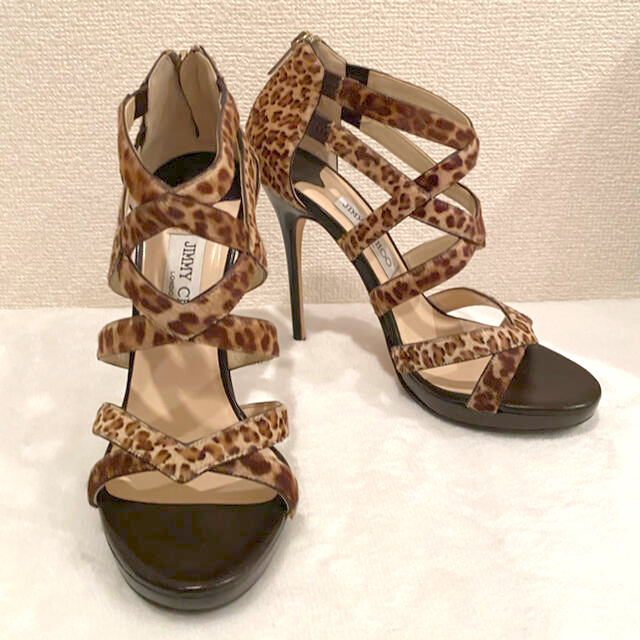 美品????Jimmy Choo  ハラコ　38