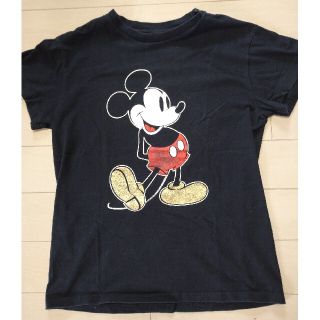 ナンバーナイン(NUMBER (N)INE)のNUMBER（N）INE×Disney 箔プリントミッキーマウスTシャツ 2(Tシャツ/カットソー(半袖/袖なし))