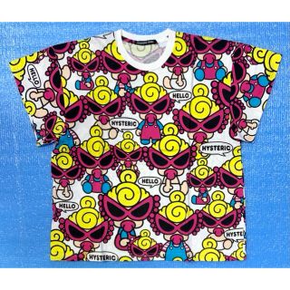 ヒステリックミニ(HYSTERIC MINI)のヒスミニ☆正規品☆半袖☆Tシャツ☆140㎝☆HELLO MINI☆総柄(Tシャツ/カットソー)