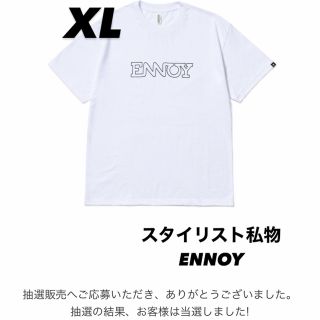 ワンエルディーケーセレクト(1LDK SELECT)の当選品 ENNOY Electric Logo T-Shirtsスタイリスト私物(Tシャツ/カットソー(半袖/袖なし))