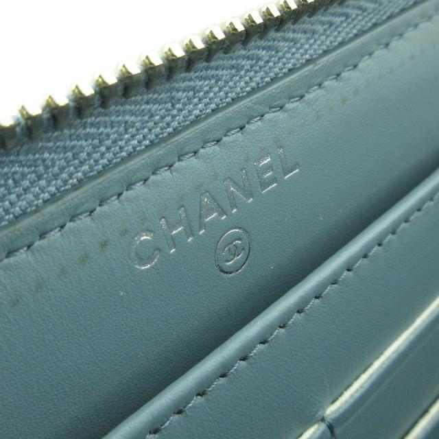 CHANEL(シャネル)のシャネル 長財布美品  カメリア スタッズ レディースのファッション小物(財布)の商品写真